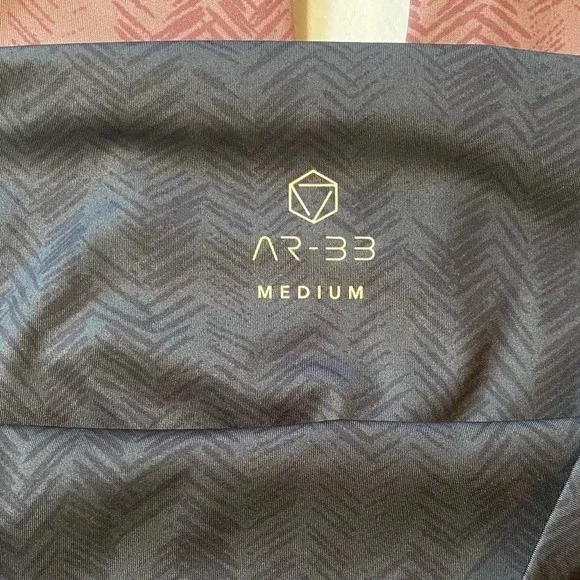 AR-33 Womens Gray Purple Ombre High Waist Legging Size Medium - Picture 6 of 11